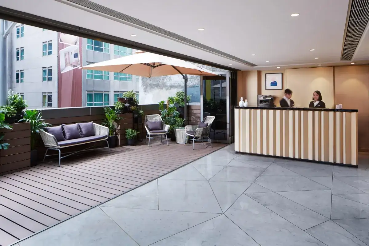 Drop Off Point Hotel Hotel Lobby Outdoor Patio Furniture: Creating First-Impression Arrival ...