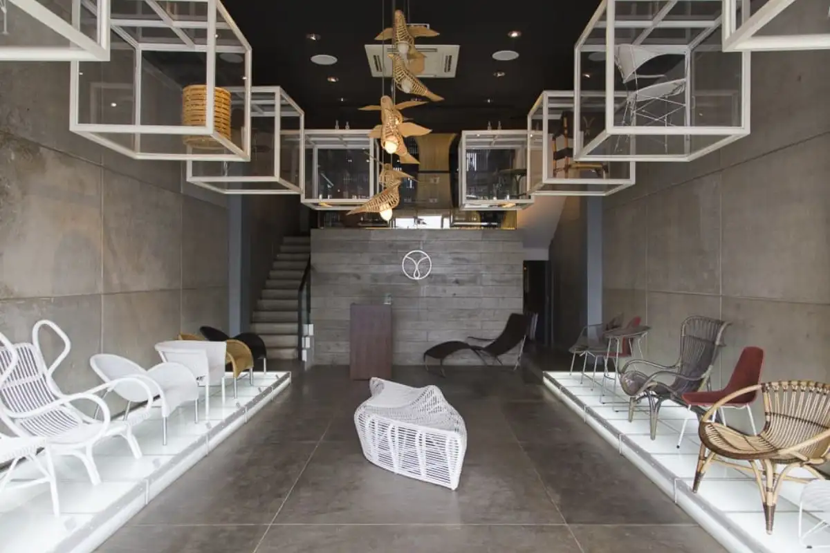 Showroom của Yamakawa Rattan tại Tokyo, Japan.