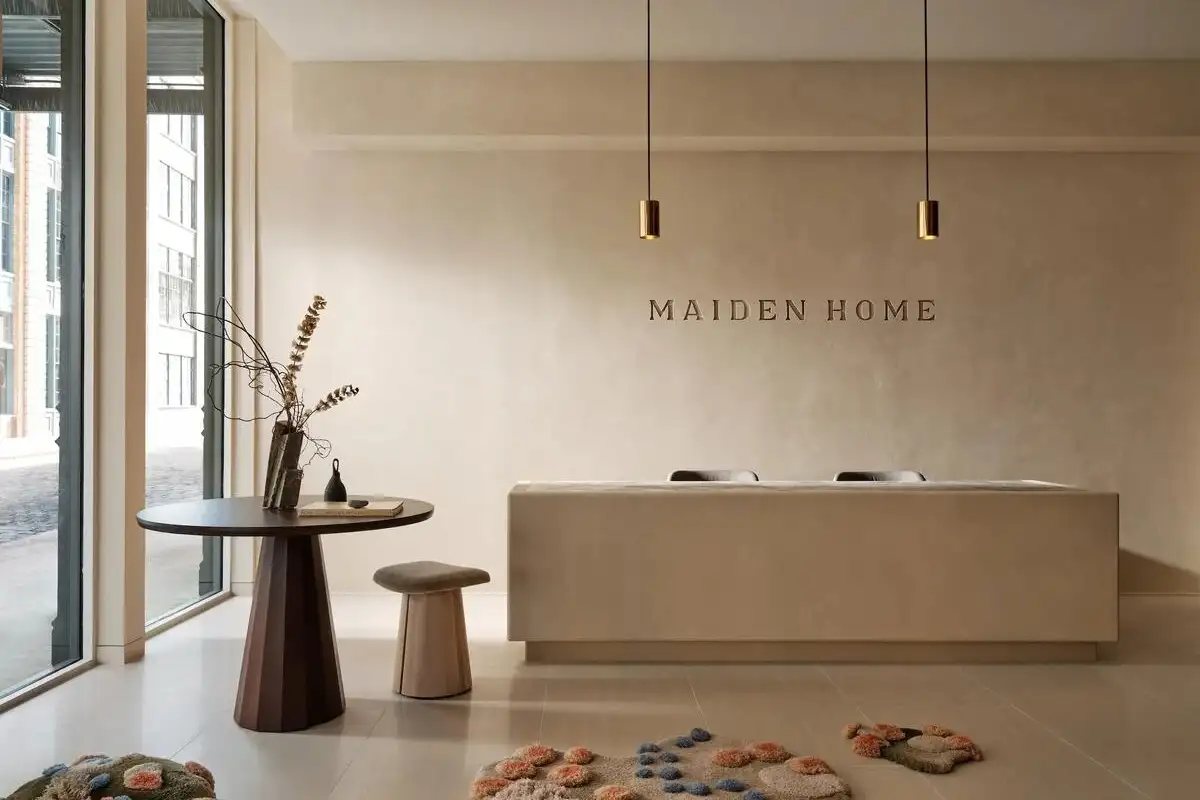 Maiden Home showroom in New York featuring contemporary furniture collections