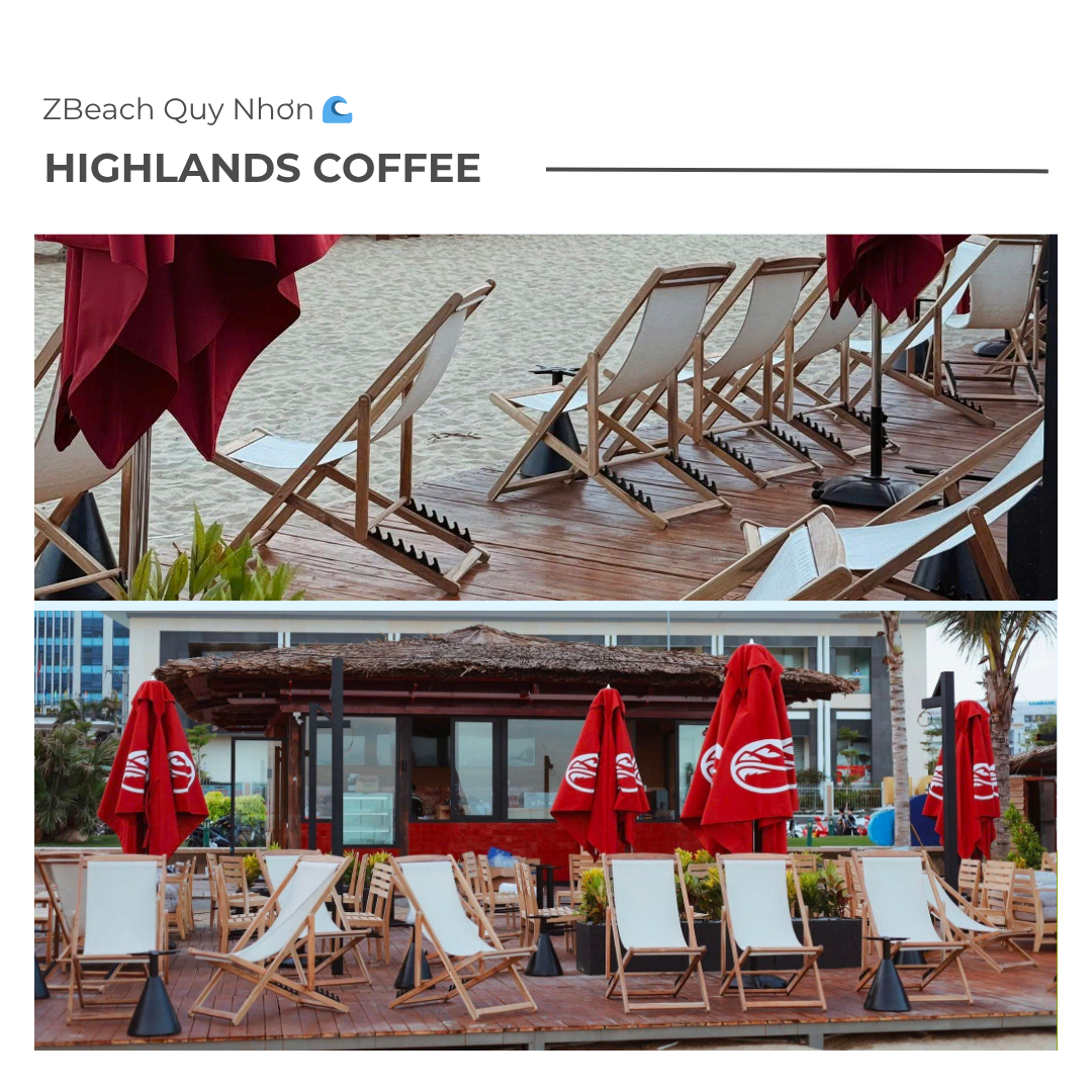 Giao Bàn Ghế Ngoài Trời Cho Highlands ZBeach Tại Quy Nhơn
