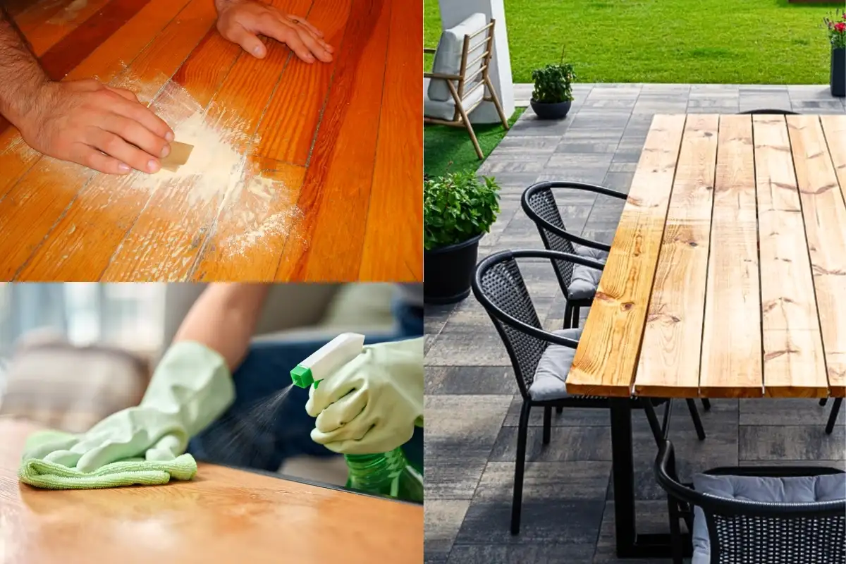 How to refinish a wood table – A simple solution to avoid fading furniture