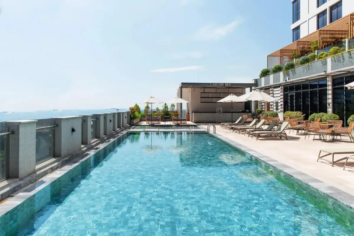 Hình ảnh các sản phẩm ngoại thất ngoài trời của những nhà cung cấp nội thất quy nhơn được sử dụng trong những khách sạn đẳng cấp