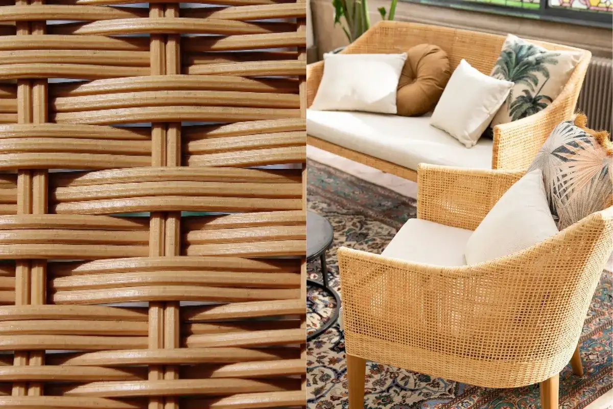 Nội thất mây nhựa quy nhơn một trong những biểu tượng của nội thất đan thủ công