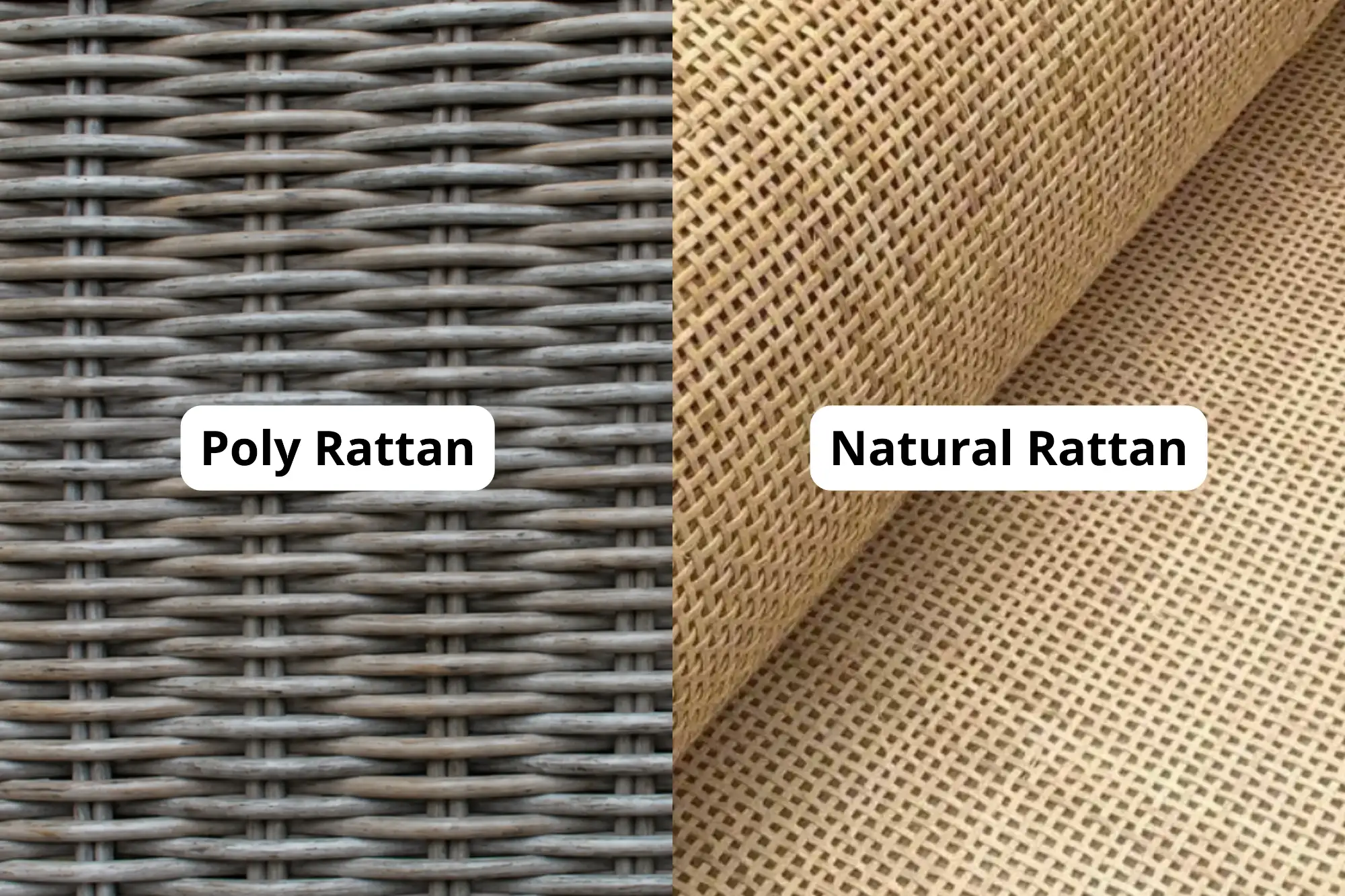 What Are Rattan and Wicker? How to Tell the Difference When Choosing Outdoor Furniture