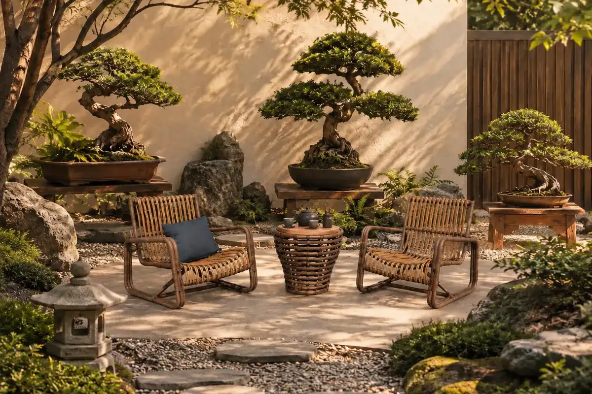 10+ Beautiful and Elegant Mini Garden Landscape Ideas for Villas