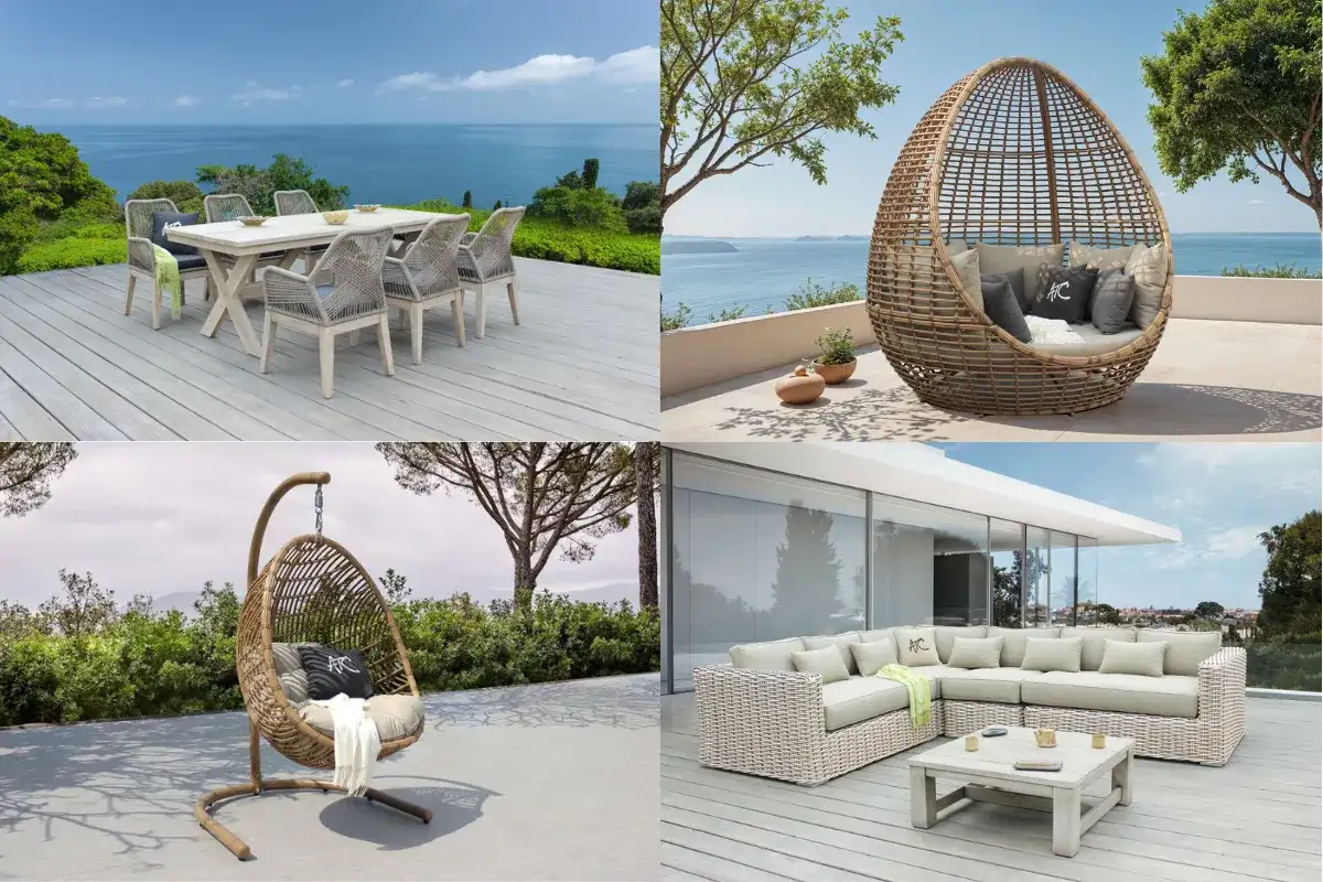 Outdoor furniture collections manufactured in Vietnam for global hospitality projects