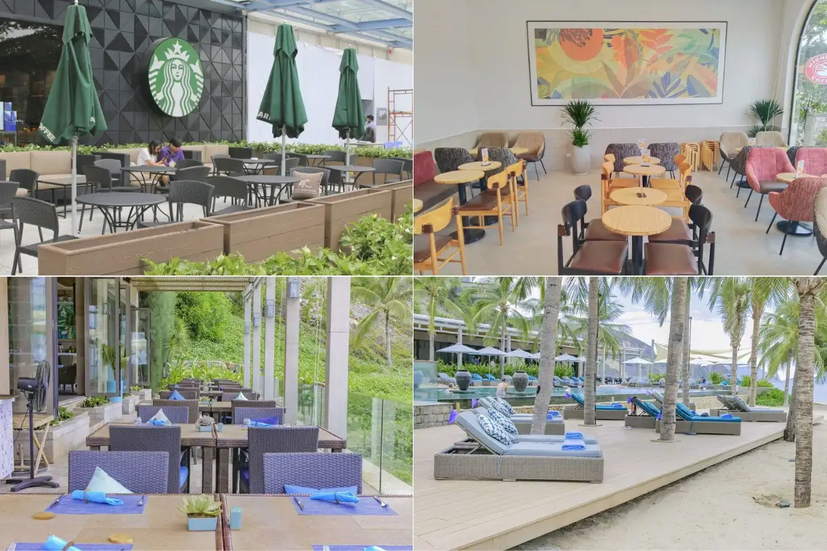 Sản phẩm của ATC Furniture được sử dụng tại chuỗi cà phê, nhà hàng và resort cao cấp