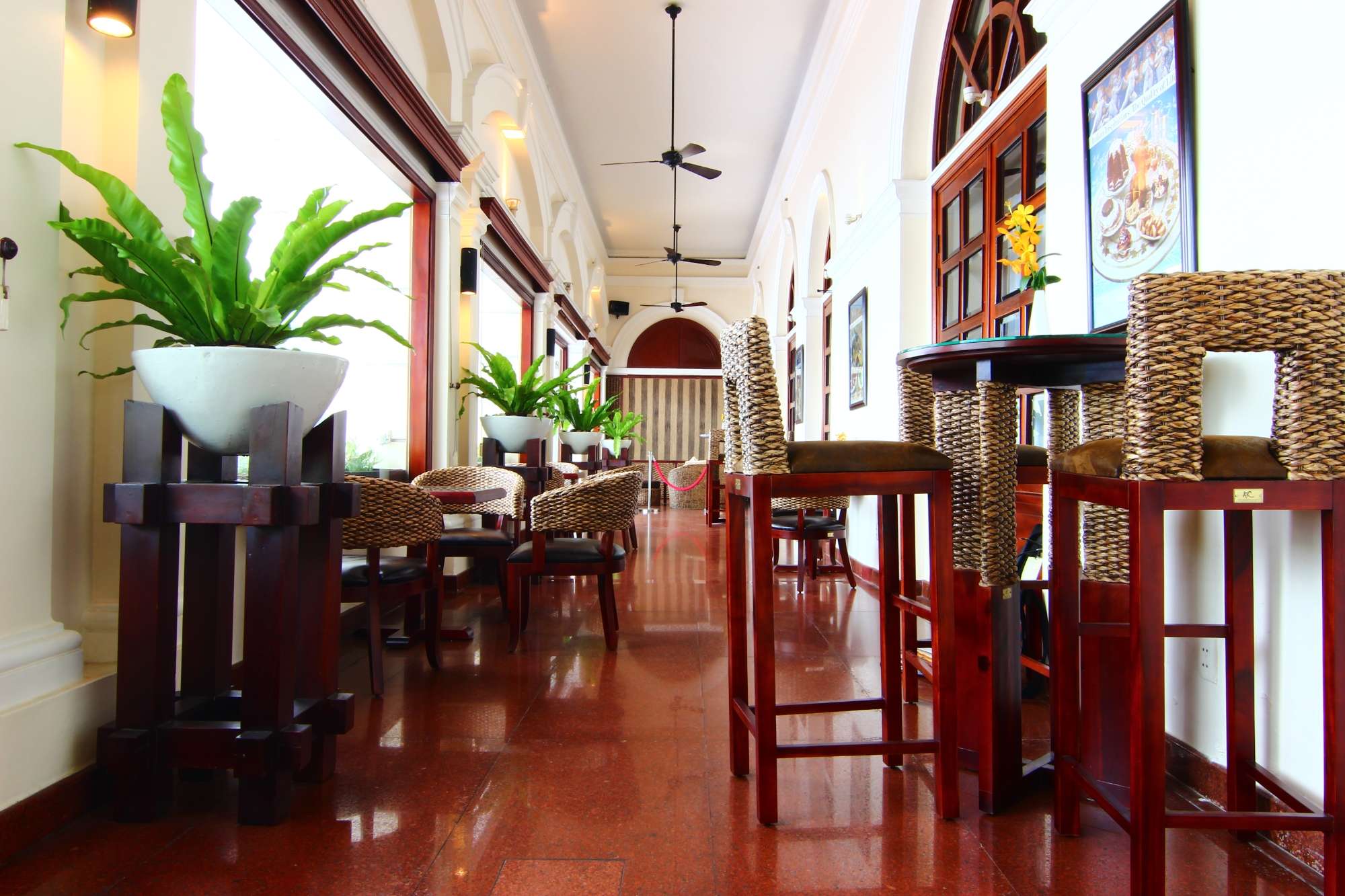 Nội thất của ATC Furniture kết hợp với không gian khách sạn 