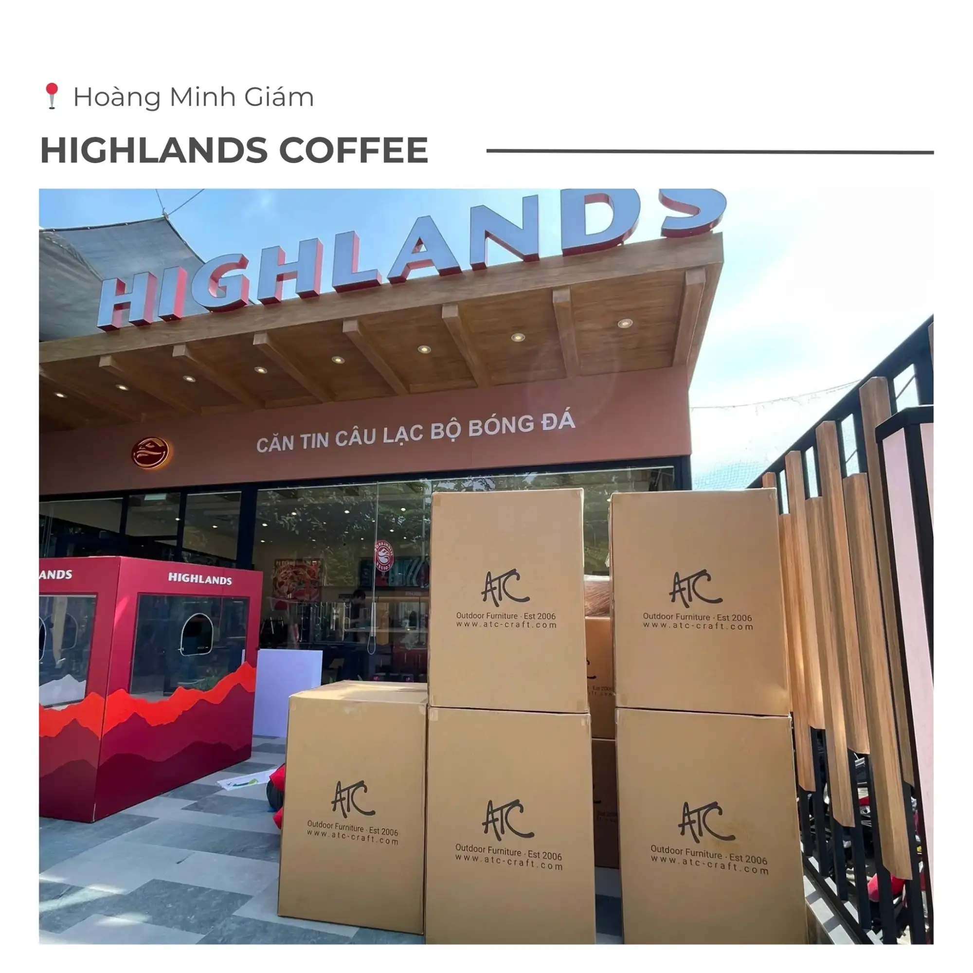 Highlands Hoang Minh Giam delivery 1