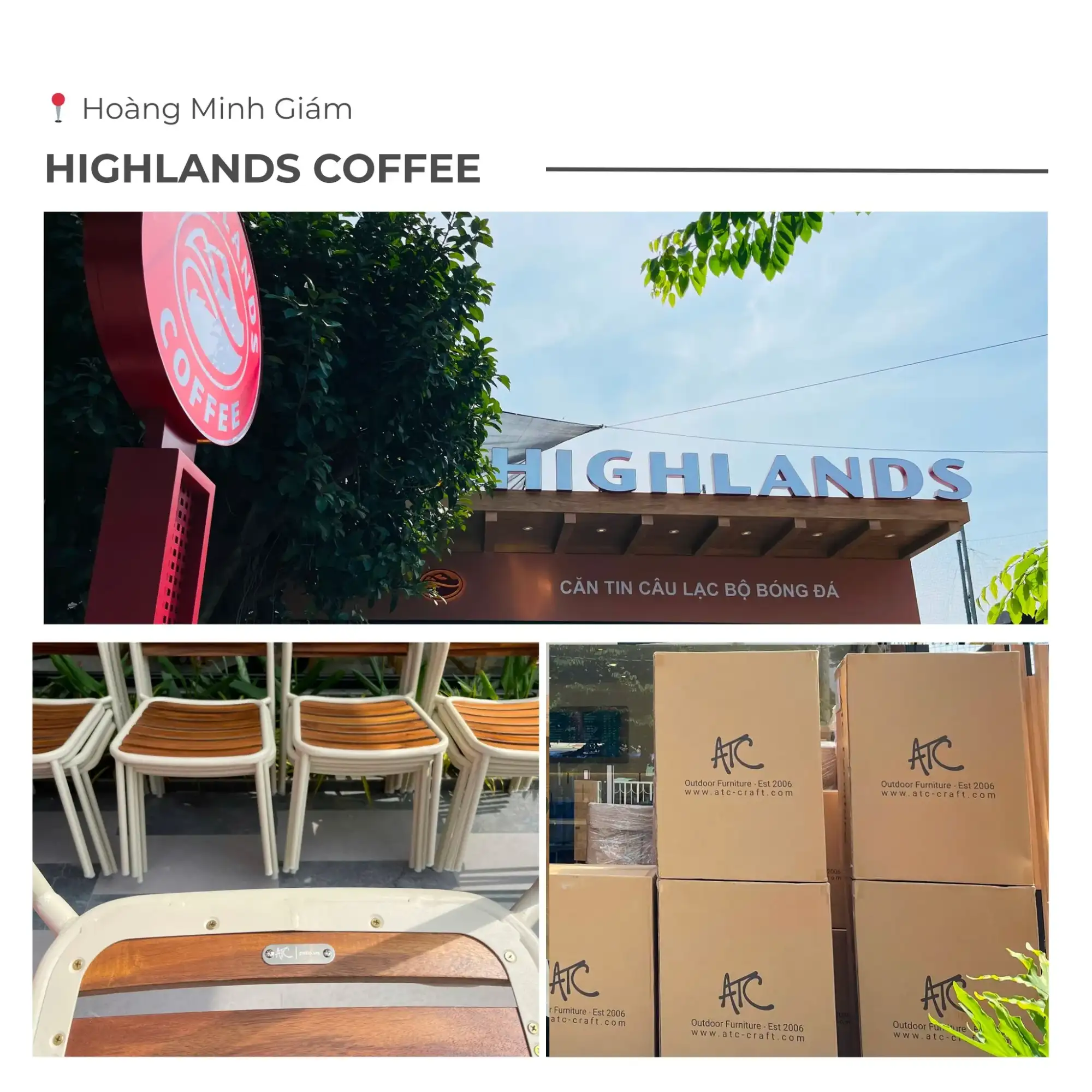 Highlands Hoang Minh Giam delivery 3