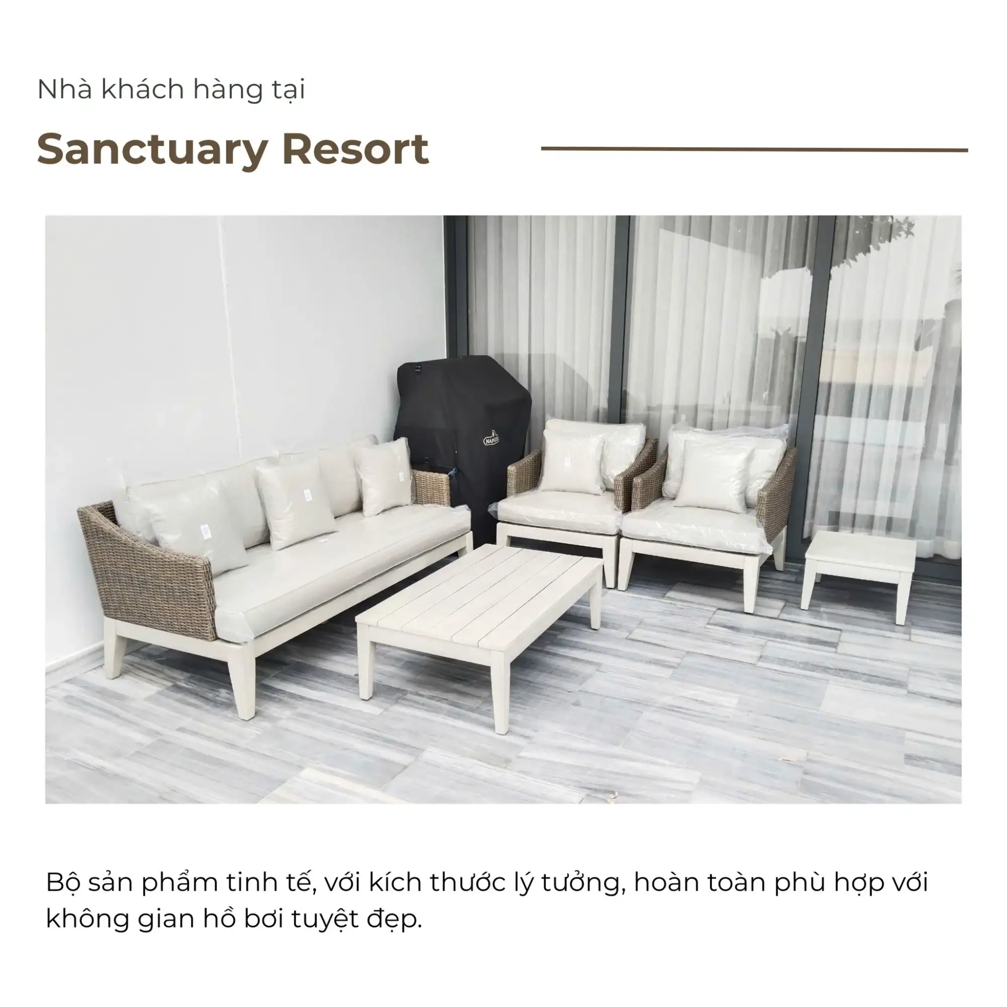 Sanctuary Resort delivery 1