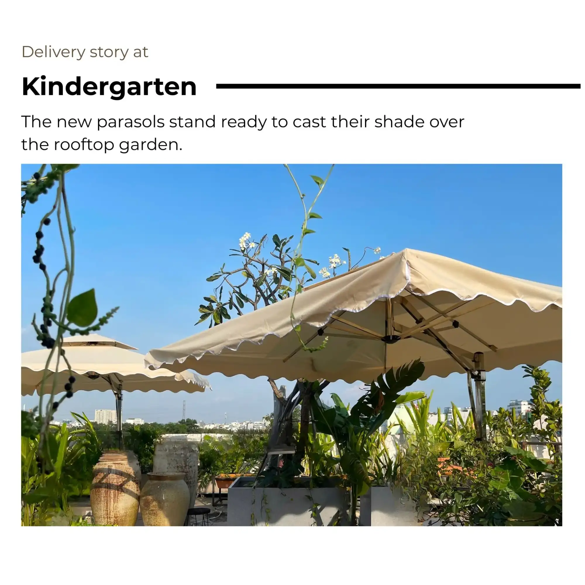 School Outdoor Furniture delivery 1