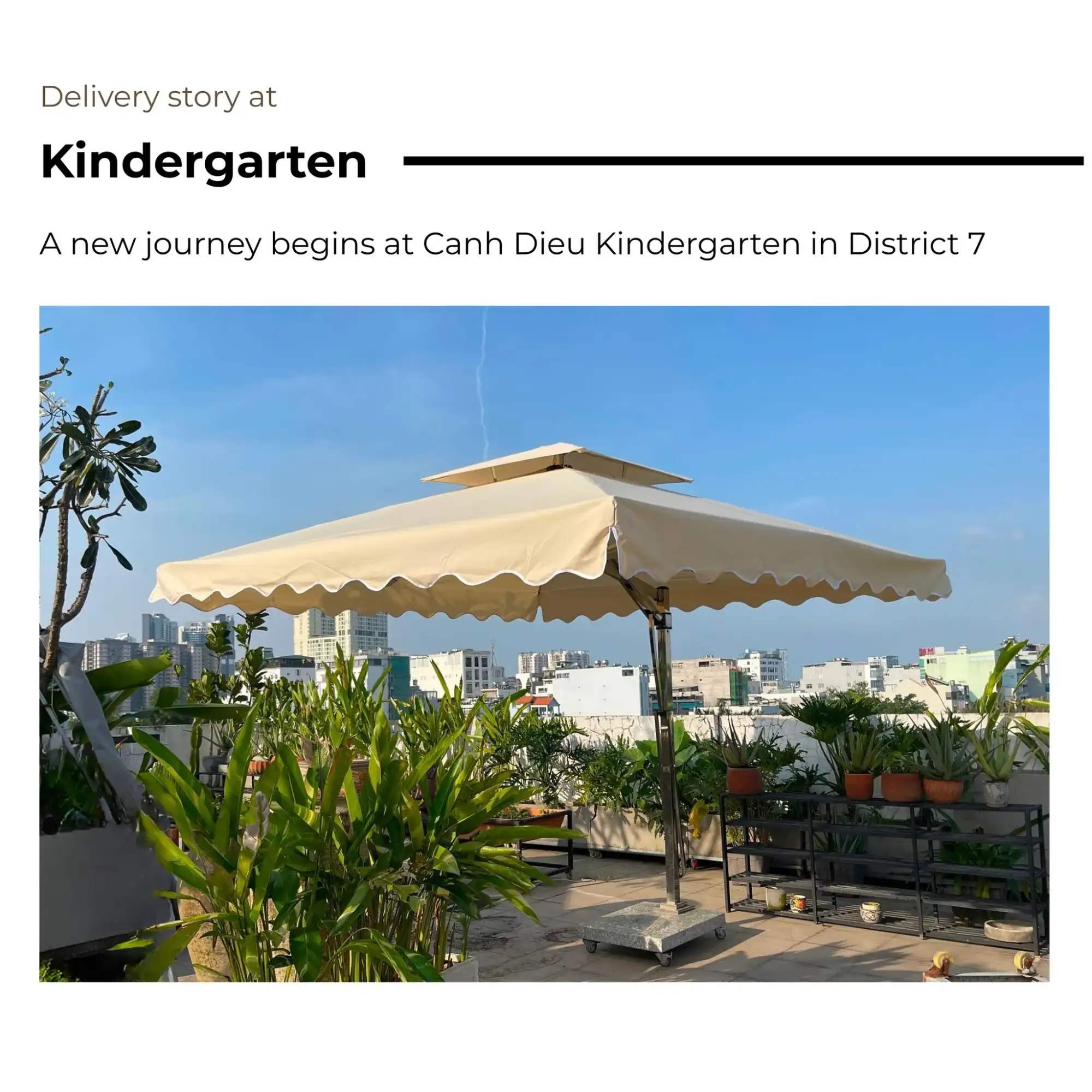 School Outdoor Furniture delivery 2