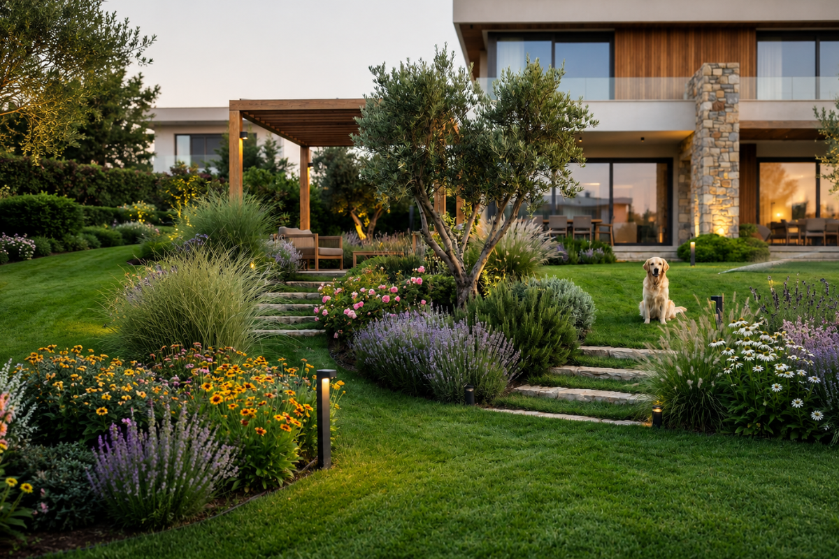 Beautiful Garden Grass Hill Design Ideas: A Solution to Elevate Your Living Space