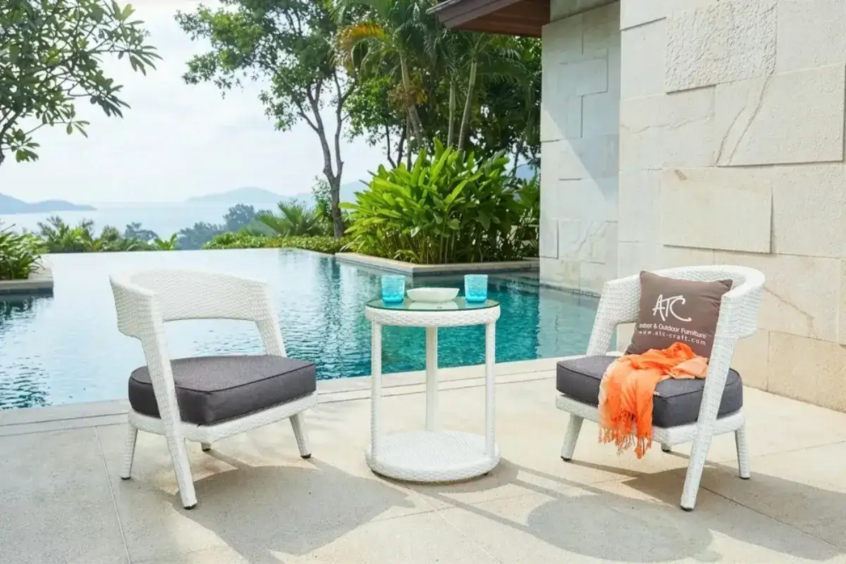 Bàn Ghế Mây Decor Cafe Đẹp Cho Không Gian Chill