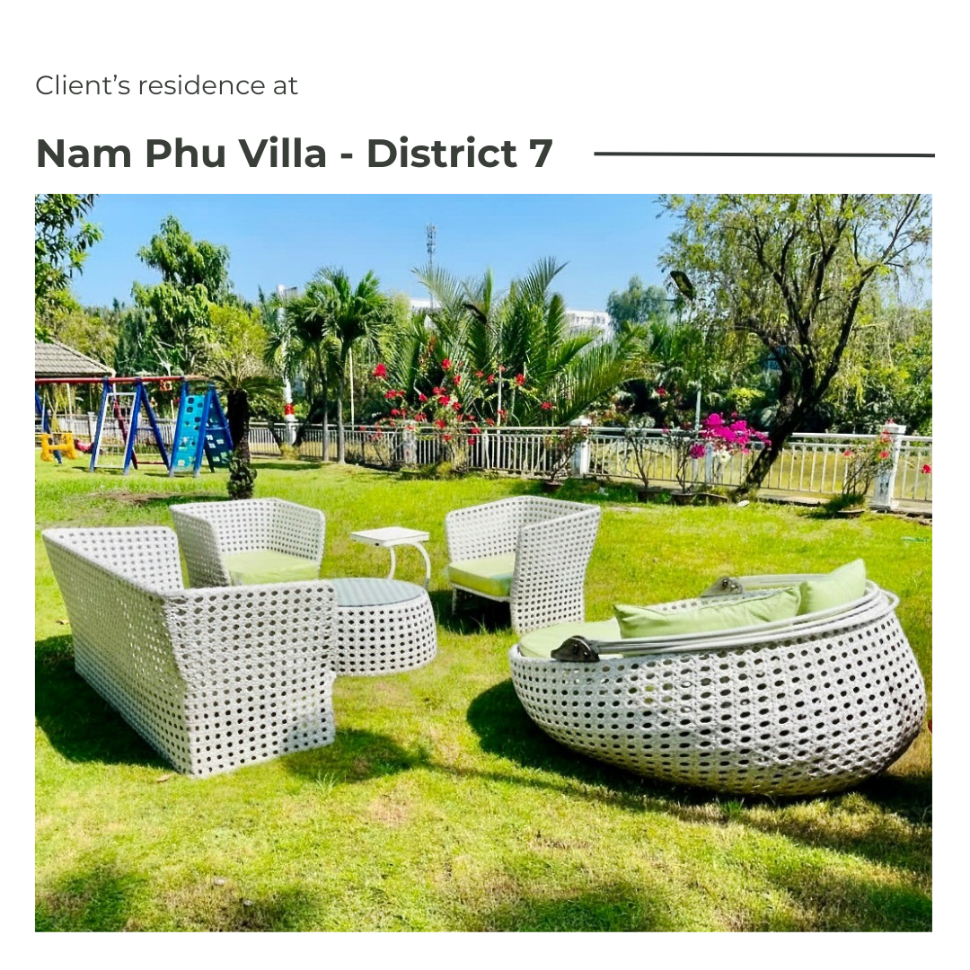 New Cushion Cover Delivery at Nam Phu Villa, District 7