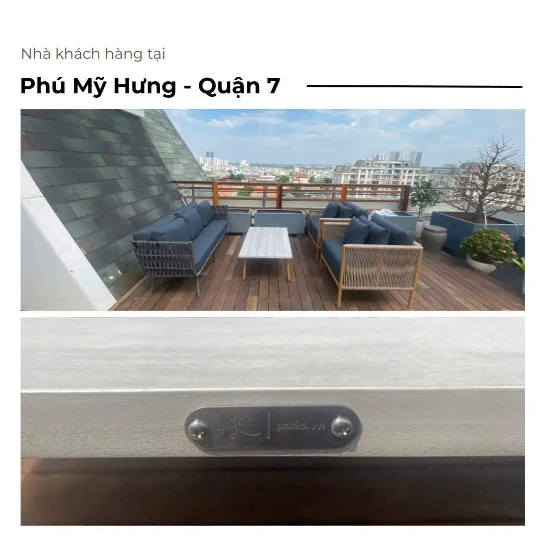 Giao Hàng Sofa Ngoài Trời Tại Phú Mỹ Hưng, TP. Hồ Chí Minh