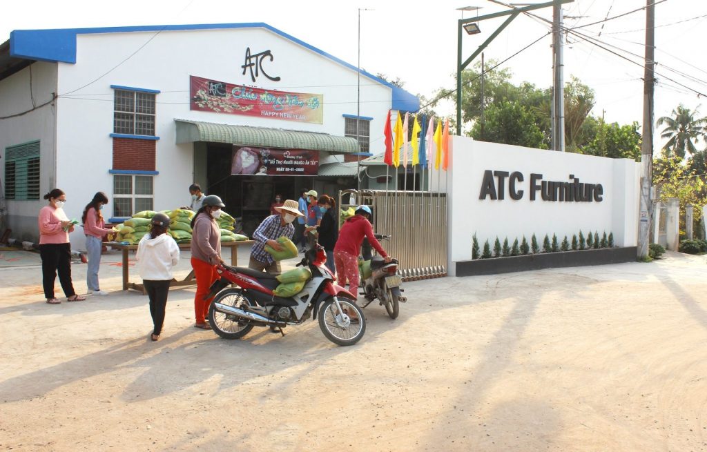 ATC Furniture Factory distributes charity gifts event