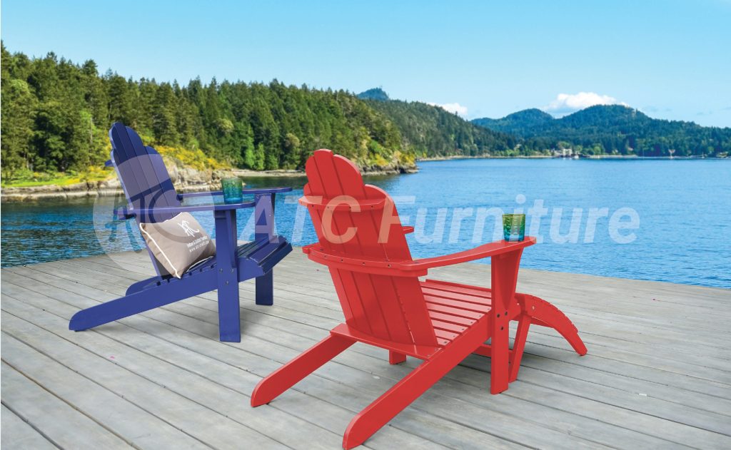 Adirondack wooden chair - best outdoor patio furniture sets